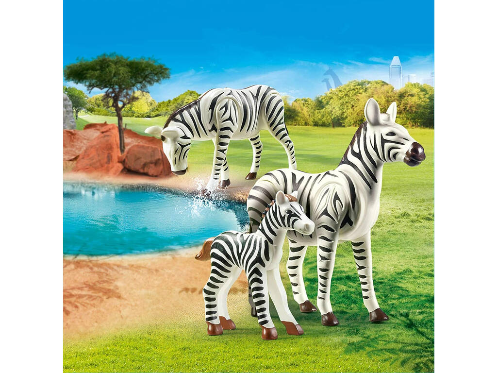 Playmobil Zebras con bebè 70356