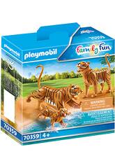 Playmobil Tigres con Bebé 70359