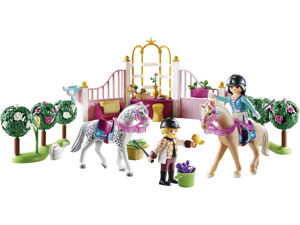Playmobil Princess Clases de Equitação no Estábulo 70450