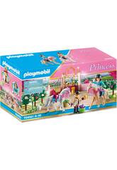 Playmobil Princess Leon d'quitation dans l'table 70450