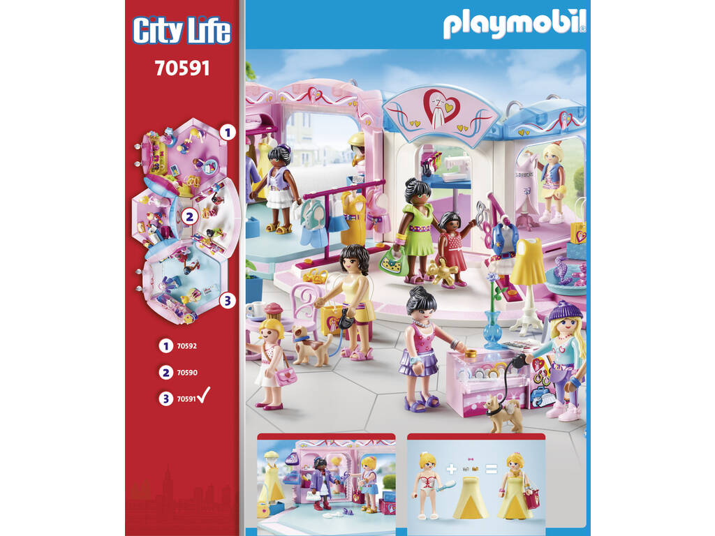 Playmobil Loja de Moda 70591