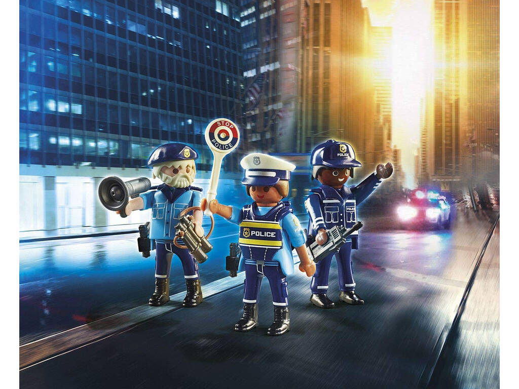 Playmobil Polizei Set Figuren 70669