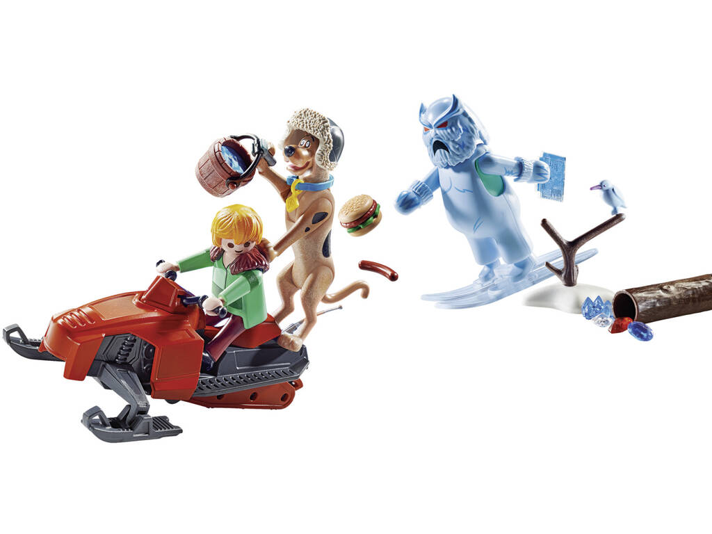 Playmobil Scooby-Doo Adventure avec Snow Ghost 70706