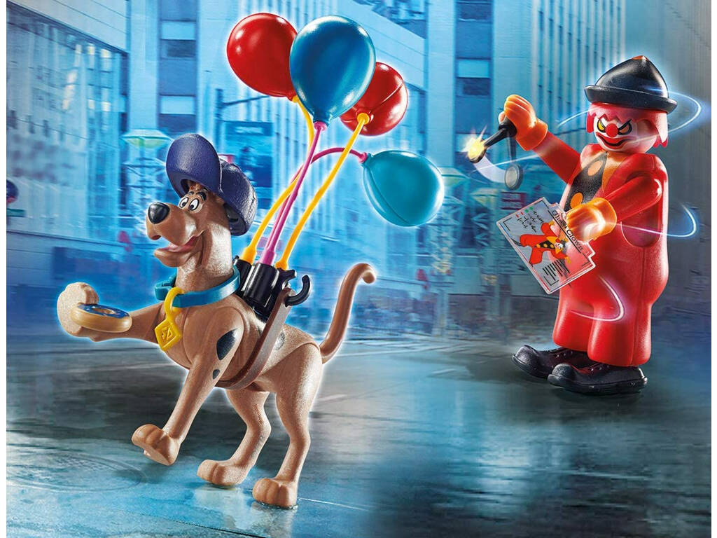 Playmobil Scooby-Doo Adventure avec Clown Fantôme 70710