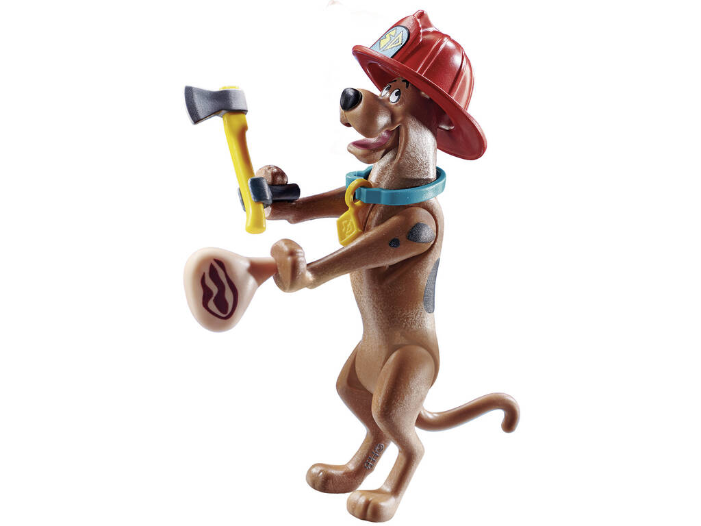 Playmobil Scooby-Doo Figura da collezione pompiere 70712