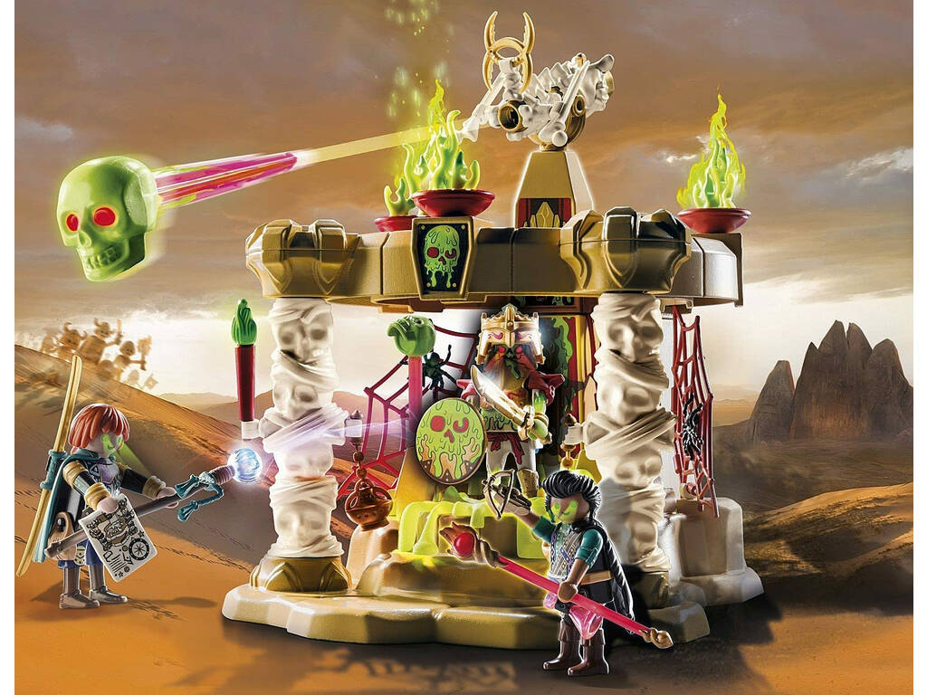 Playmobil Novelmore Sal´ahari Sands Templo do Exército do Esqueleto 70751
