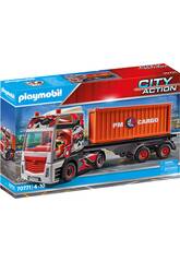 Playmobil City Action Caminhão com Trailer 70771