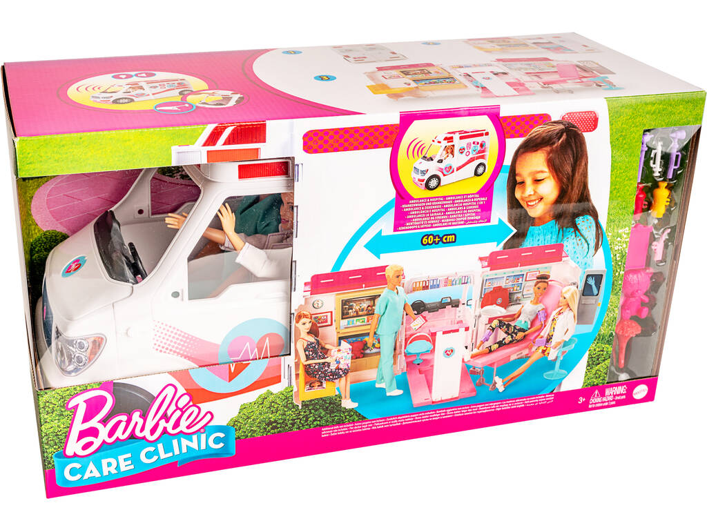 Barbie Veículo Cíinica de Cuidados Mattel GMG35