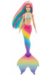 Barbie Dreamtopia Sirena Arco�ris M�gico Mattel GTF89