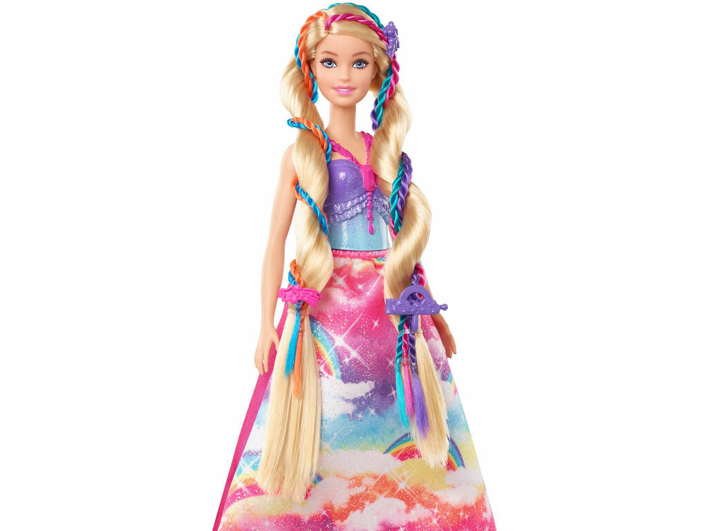 Barbie Principessa Trecce Mattel GTG00