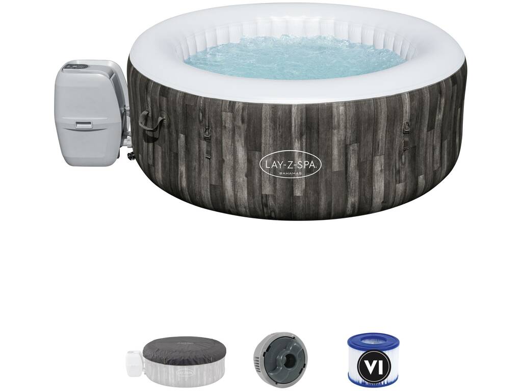 Jacuzzi Gonflable Bahamas Air Jet Lay-Z-Spa 180X66 cm. Bestway 60005