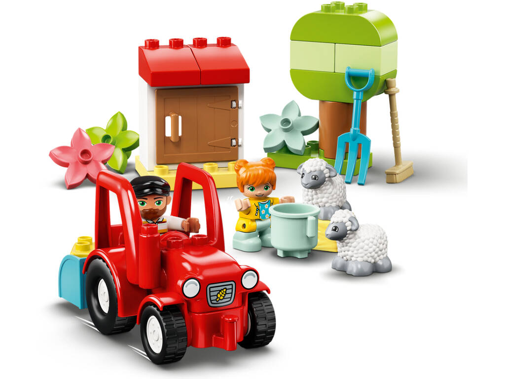 Lego Duplo Town Le Tracteur et Les Animaux 10950