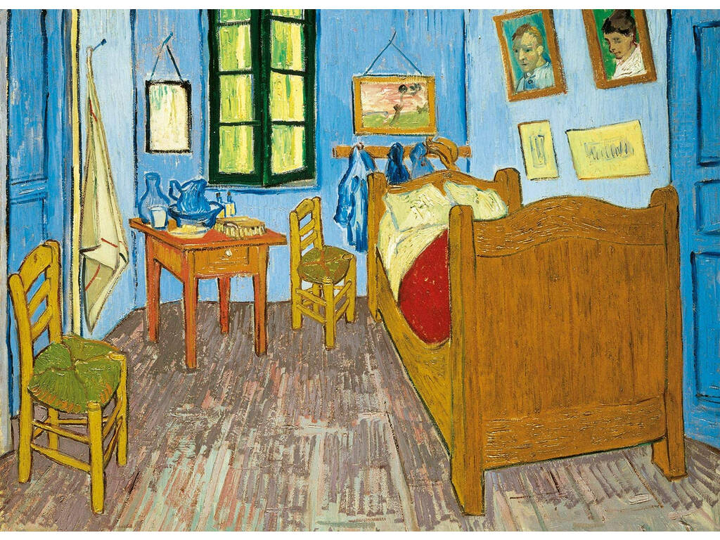 Puzzle 1000 Van Gogh: La Habtación De Arles Clementoni 39616