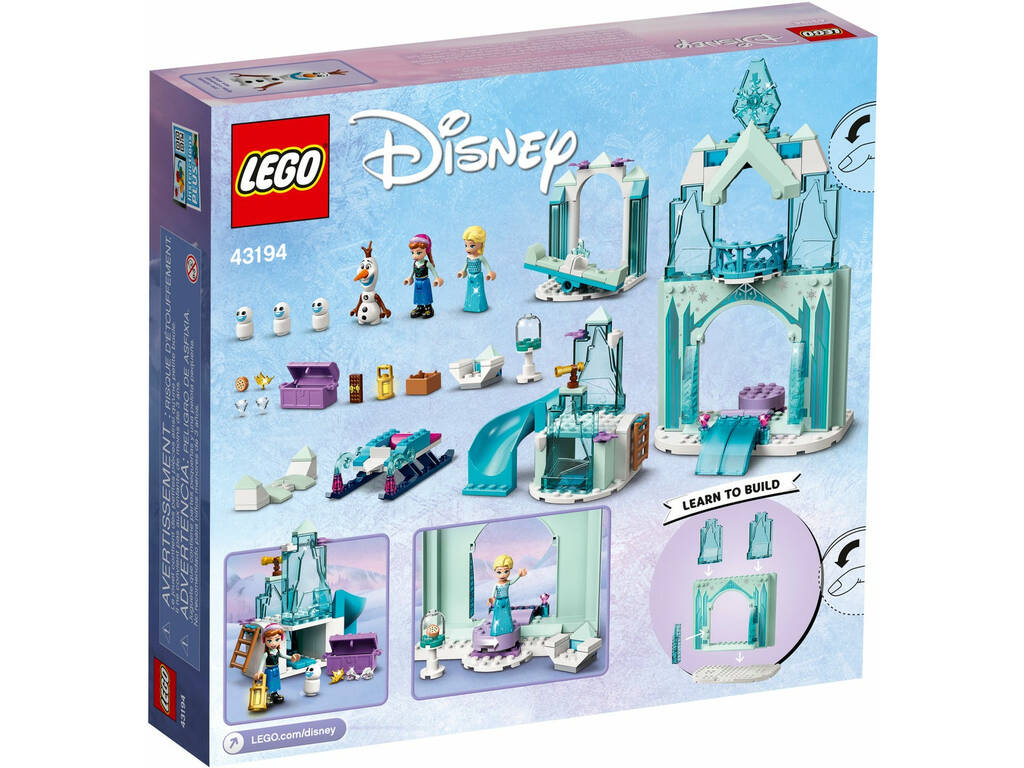 Lego Disney Frozen: Paraíso de Inverno de Anna e Elsa 43194