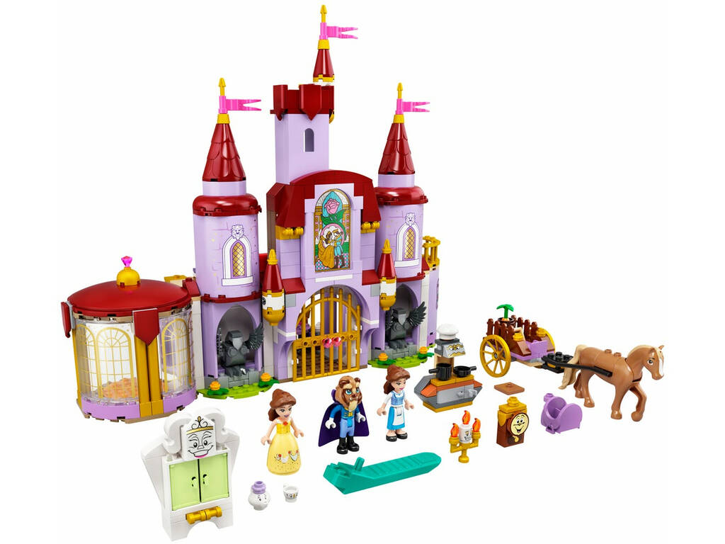 Lego Disney Castillo de Bella y Bestia 43196
