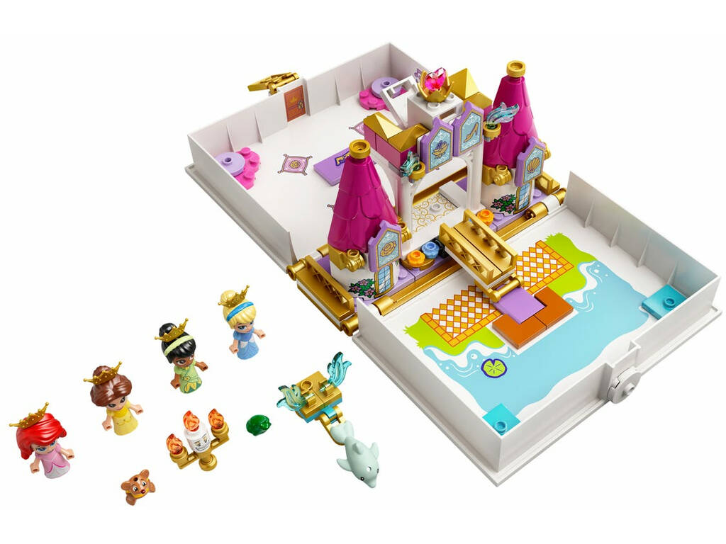 Lego Princesas Disney Cuentos e Historias: Ariel, Bella, Cenicienta y Tiana 43193