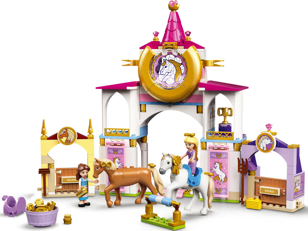 Lego Disney Princesas Estábulos Reais de Bela e Rapunzel 43195