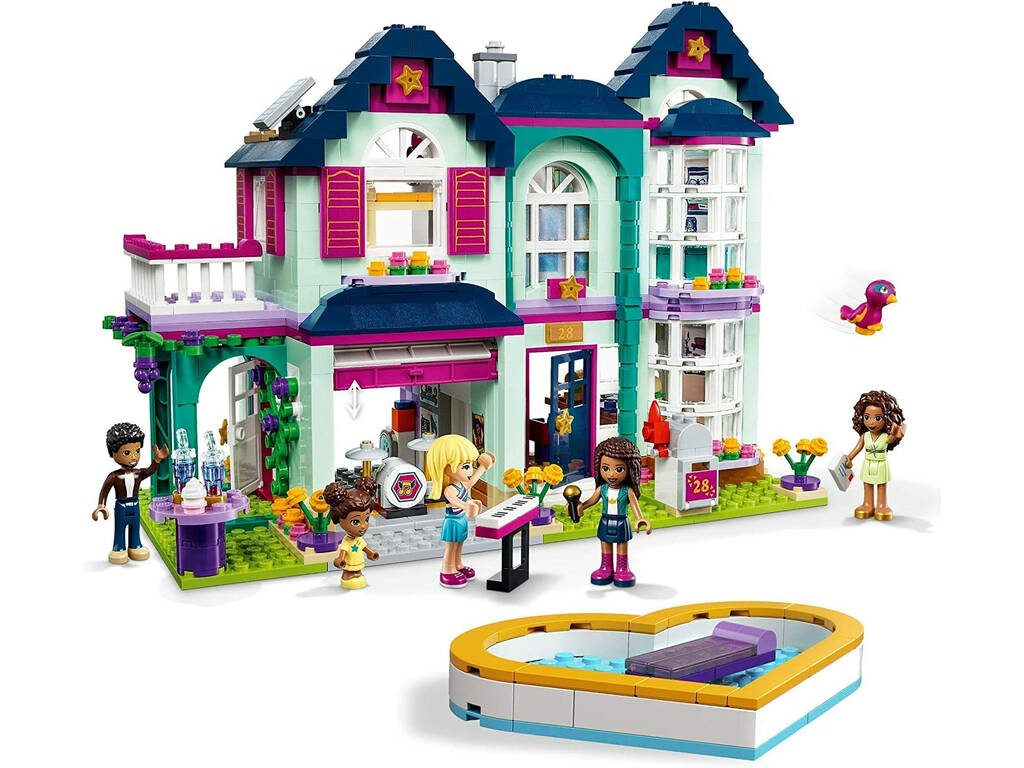 Lego Friends Casa della famiglia di Andrea 41449