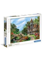 Puzzle 500 Old Waterway Cottage Clementoni 35048