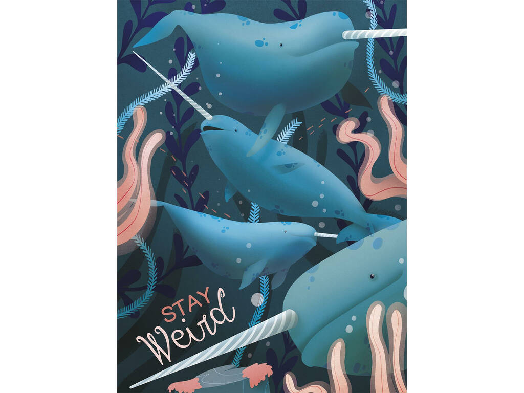 Puzzle 500 Narwhal Clementoni 35099