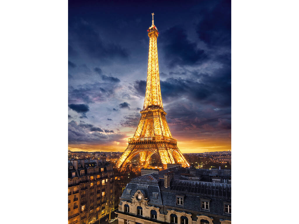 Puzzle 1000 Torre Eiffel Clementoni 39514 