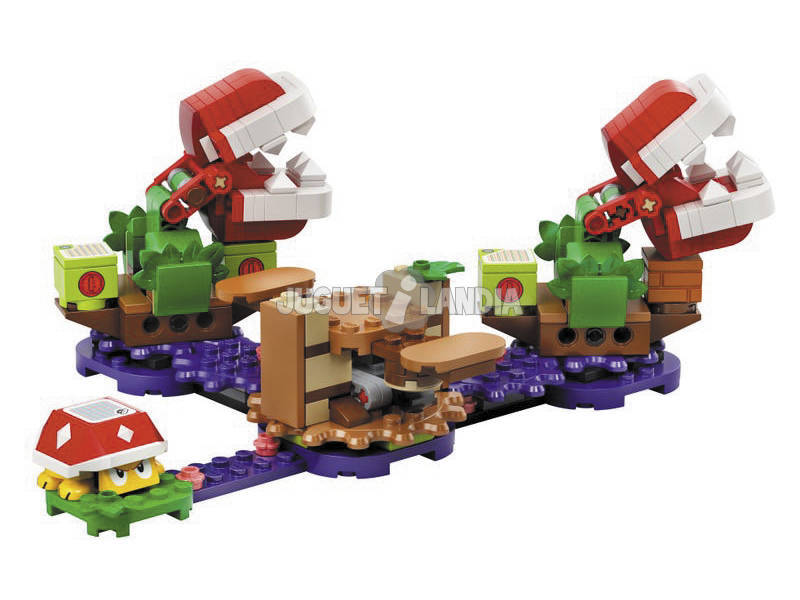 Lego Super Mario Set de Expansão Desafio Desconcertante das Plantas Piranha 71382