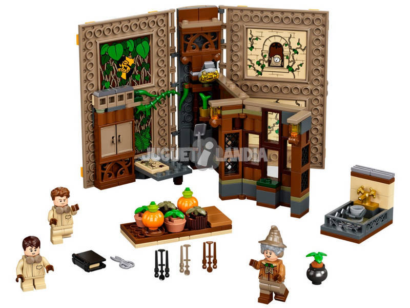 Lego Harry Potter Momento Hogwarts Clase de Herbología 76384