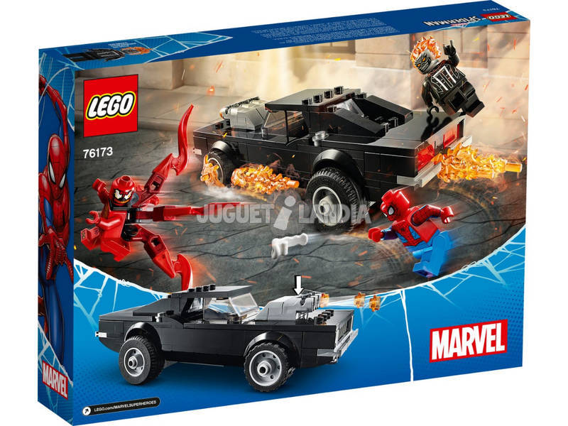 Lego Súper Héroes Marvel Spiderman und Ghost Rider vs. Carnage 76173