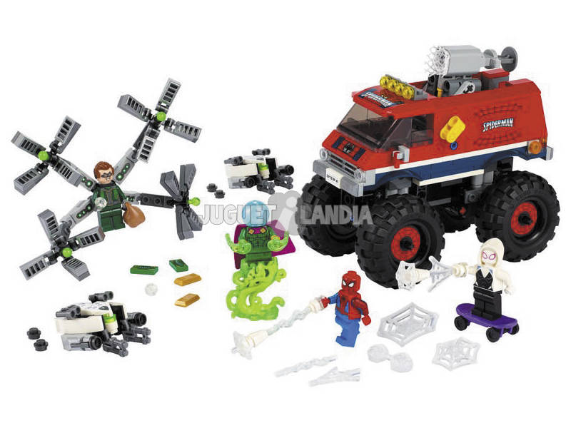 Lego Súper Héroes Marvel Monster Truck de Spiderman vs. Mysterio 76174