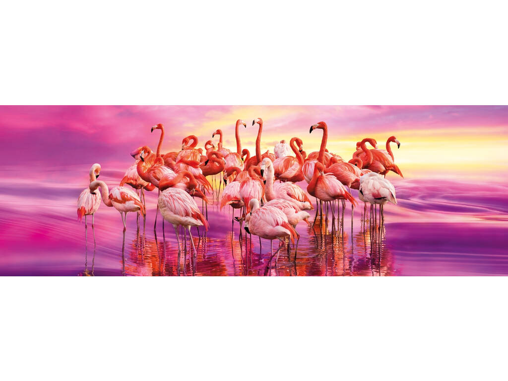 Puzzle 1000 Flamingo Dance Clementoni 39427 