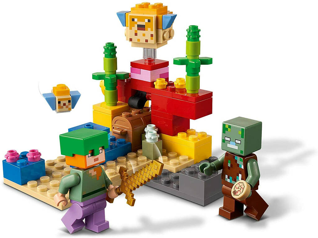 Lego Minecraft la barriera corallina 21164