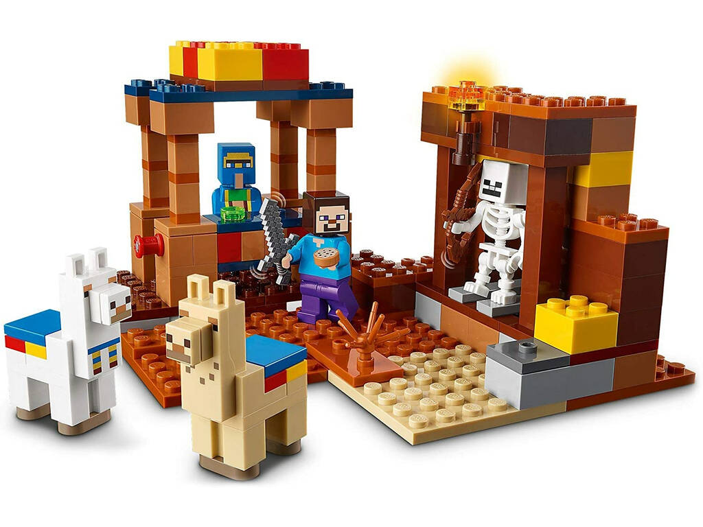 Lego Minecraft El Puesto Comercial 21167