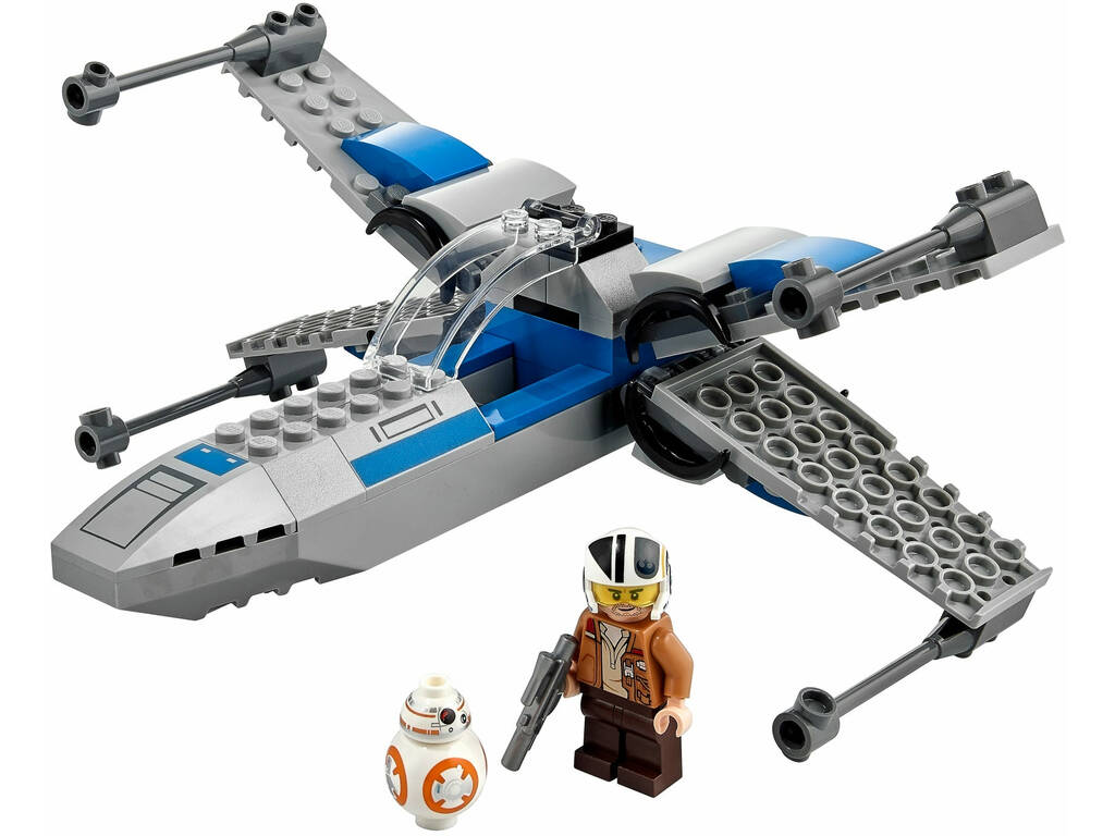 persona A veces Abreviatura Lego Star Wars Caza Ala X de La Resistencia 75297 - Juguetilandia