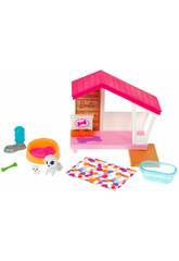 Barbie Mobiliario Exterior Casa Mascota Mattel GRG78