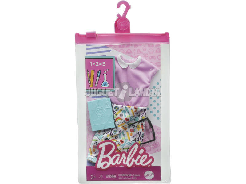 Barbie Ropa Profesiones Maestra Mattel GRC54