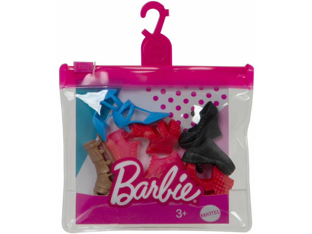 Barbie Sapatos Pack Verão Mattel GXG02