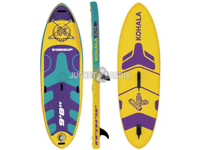 Paddle Board Surf Stand-Up Kohala Windsup 295x86x15 cm. Ociotrends KH29515