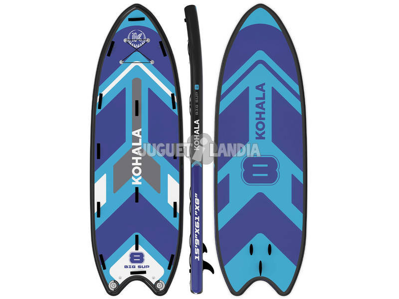 Tavola Paddle Surf Stand-Up Kohala Big Sup 8 480x155x20 cm. Ociotrends KH48020