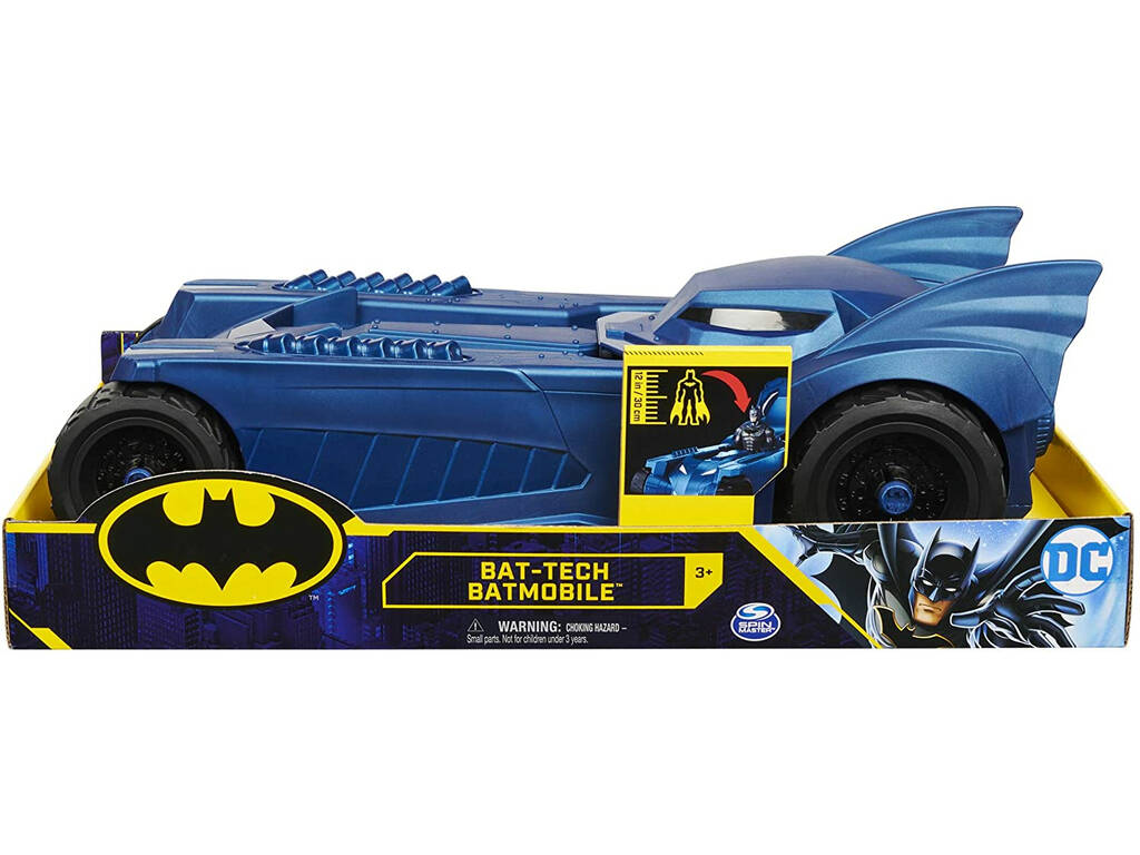 Batman Bat Tech Batmóvil 30 cm Bizak 6192 7835