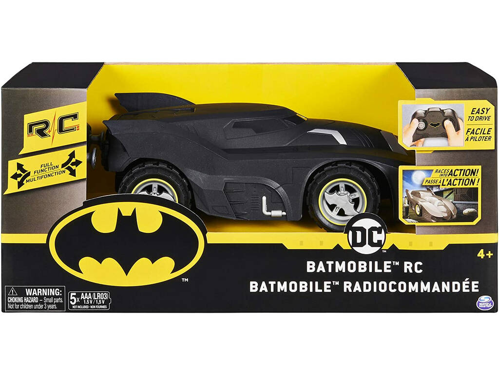 Batman DC Batmobile Radio Control 1:24 Bizak 6192 9234