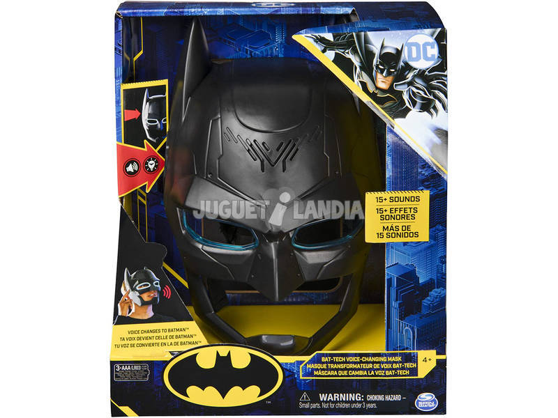 Máscara Batman com Modulador de Voz Bat Tech Bizak 6192 7833