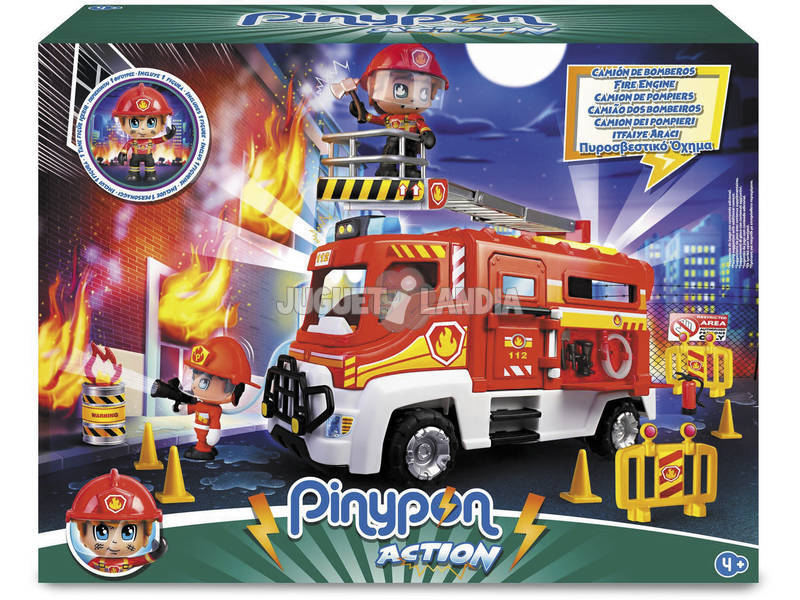 Pinypon Action Camion de Pompiers Famosa 700016237