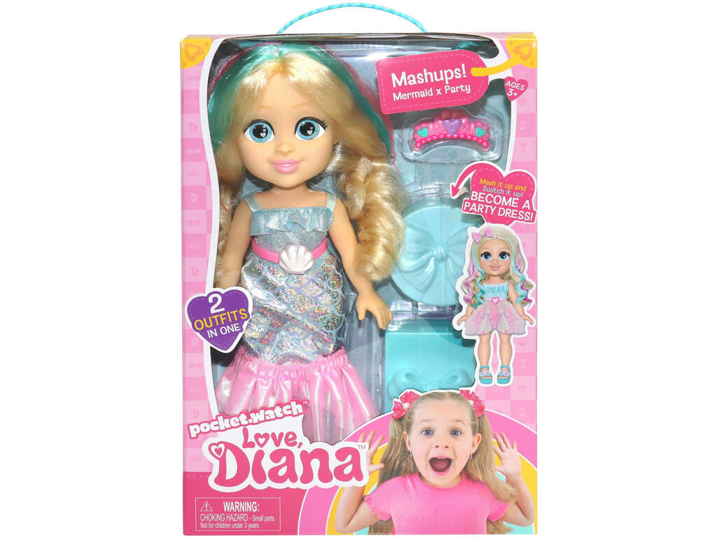 Love Diana Party y Sirena Famosa LVE08000
