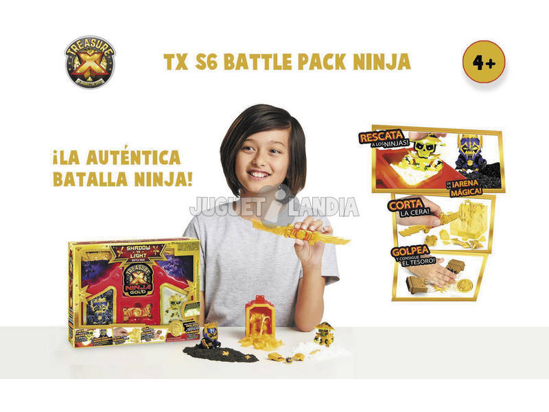 Tesoro X Ninja Gold Battle Pack Famosa 700016682