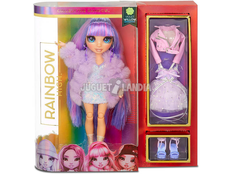 Rainbow High Muñeca Violet Willow MGA 569602