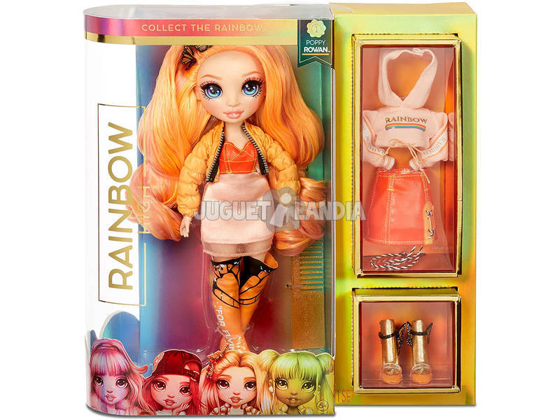 Arcobaleno alto papavero Rowan Doll MGA 569640