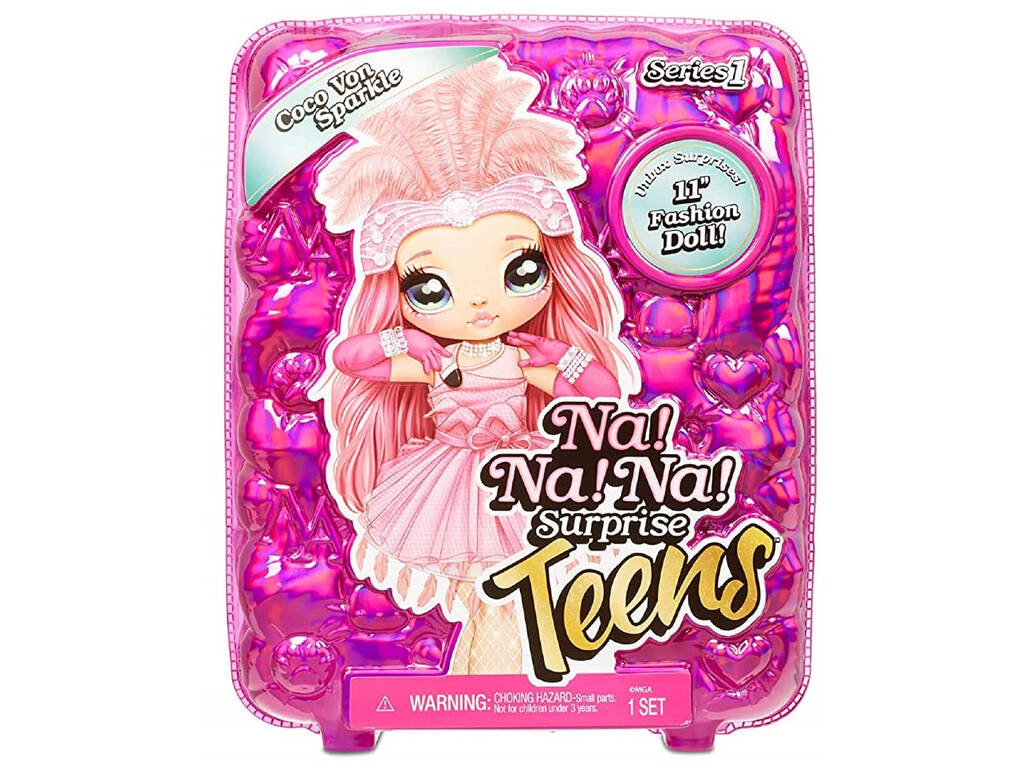Na ! Na ! Na ! Surprise Teens Coco Von Sparkle Doll MGA 572596