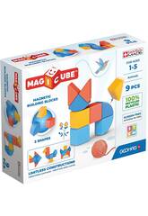 Geomag Magicube Les Animaux Verts 9 Pièces Toy Partner 201