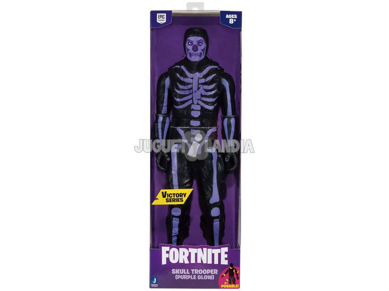Fortnite Figurine Pack Victory Series Soldat au Crâne Lueur Violette Toy Partner FNT0669