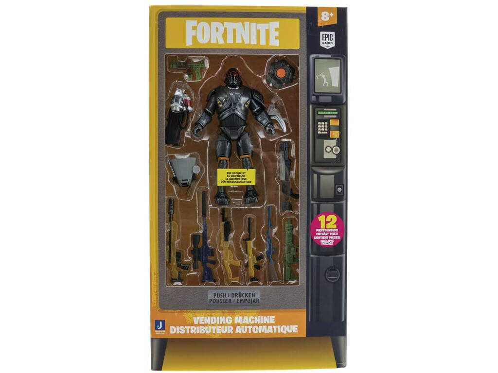 Fortnite Figurine Pack Le Scientifique Distributeur Automatique Toy Partner FNT0704